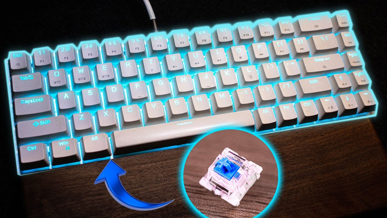 METOO ZERO X79 - Teclado Mecânico 60% BARATO