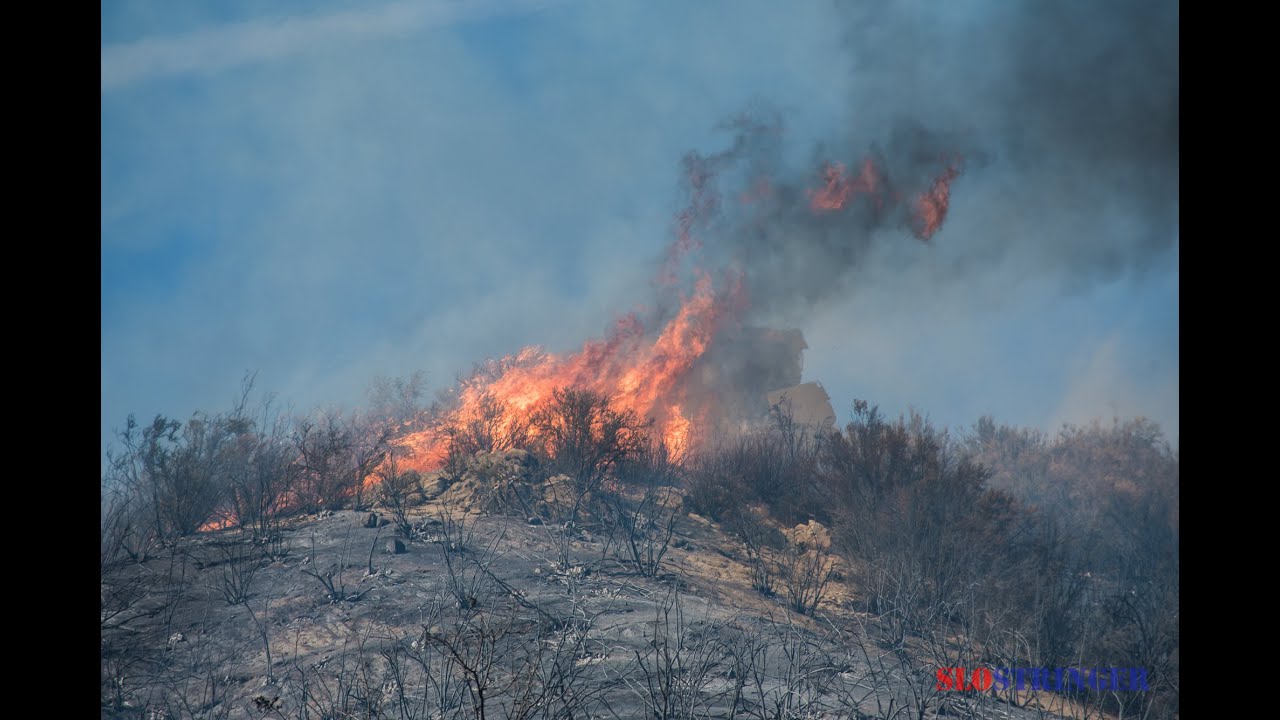 June 20, 2015 Park Hill Fire Santa Margarita - Afternoon of Ignition