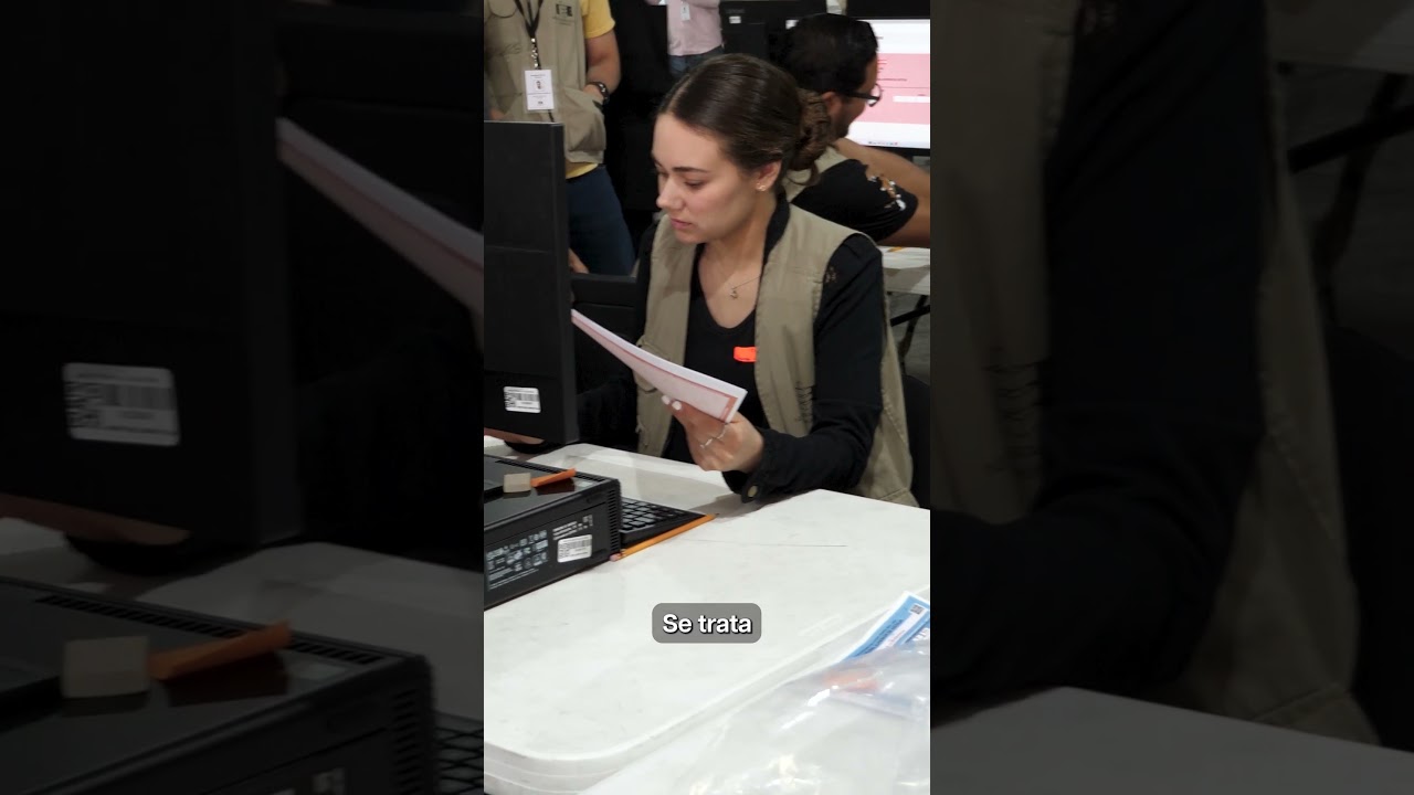 🗳️✅  Simulacro de cómputos distritales.