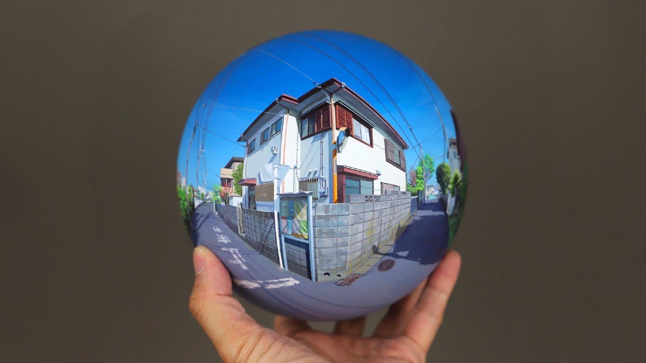 25 Datos In&uacute;tiles #74 | Incre&iacute;bles pinturas esf&eacute;ricas hiperrealistas.