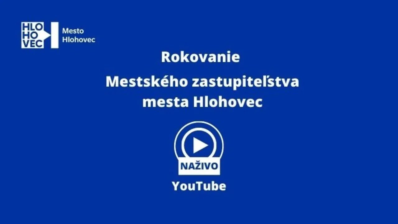Mestské zastupiteľstvo mesta Hlohovec  20. 02. 2025