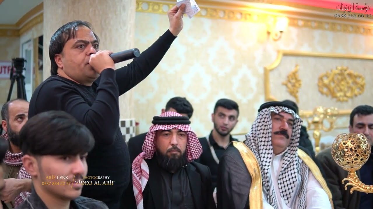 الفنان محمد النعيمي زفاف العريس ابراهيم العلي افراح عشيرة الحديدين ج3