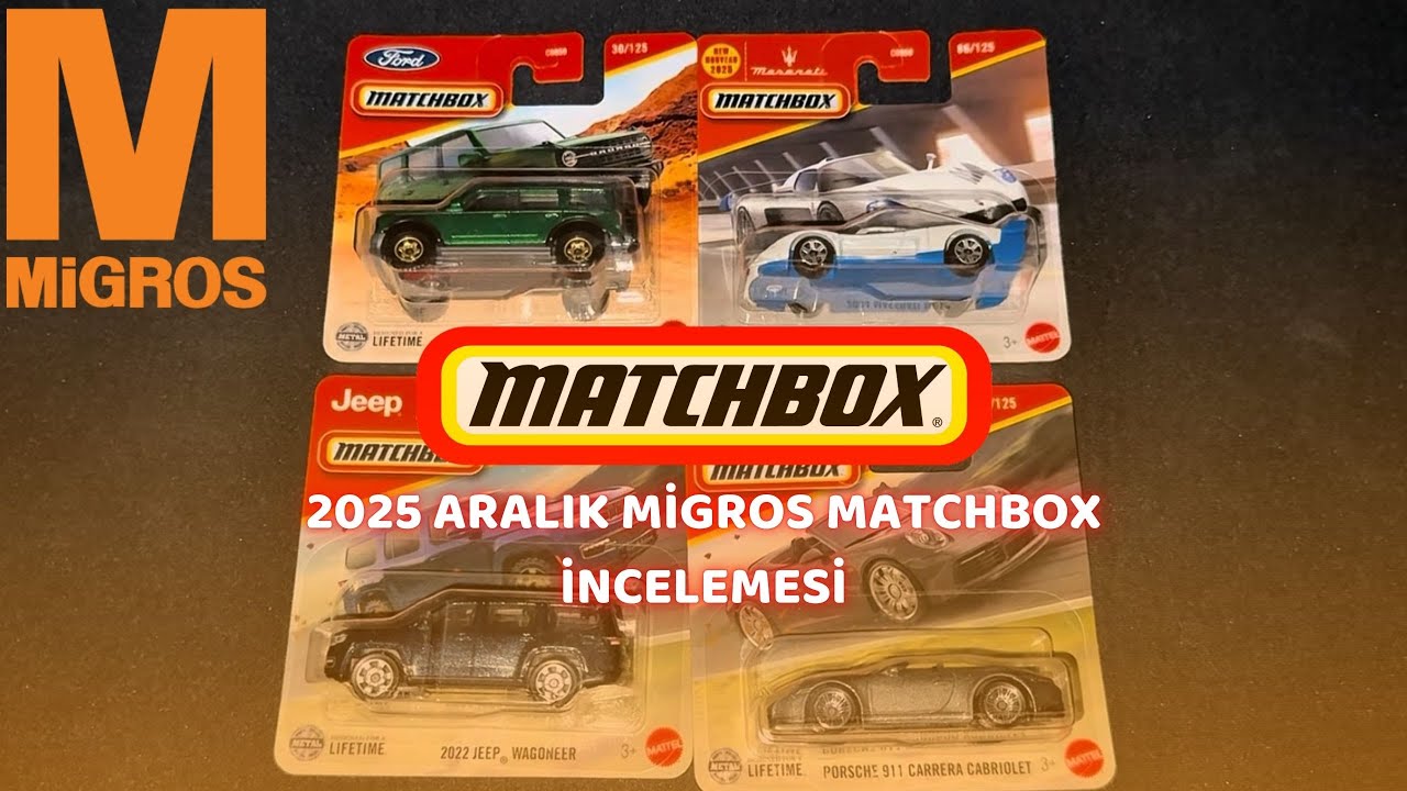 2025 ARALIK MİGROS MATCHBOX İNCELEMESİ | #matchbox | WERTENCİ