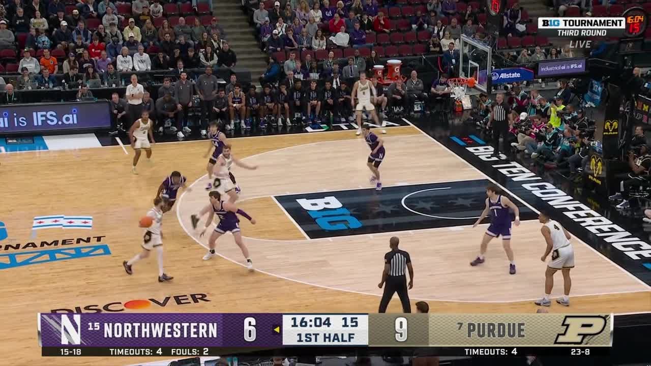Great Look by Braden Smith vs. Northwestern | 2026 B1G Men's Basketball Tournament