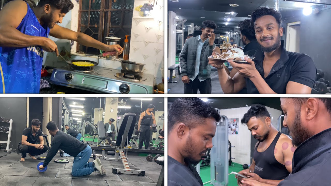 Tumhare Bhai  Ne Aaj Khud Se Khana Bana 😍Gym birthday celebration 🥳