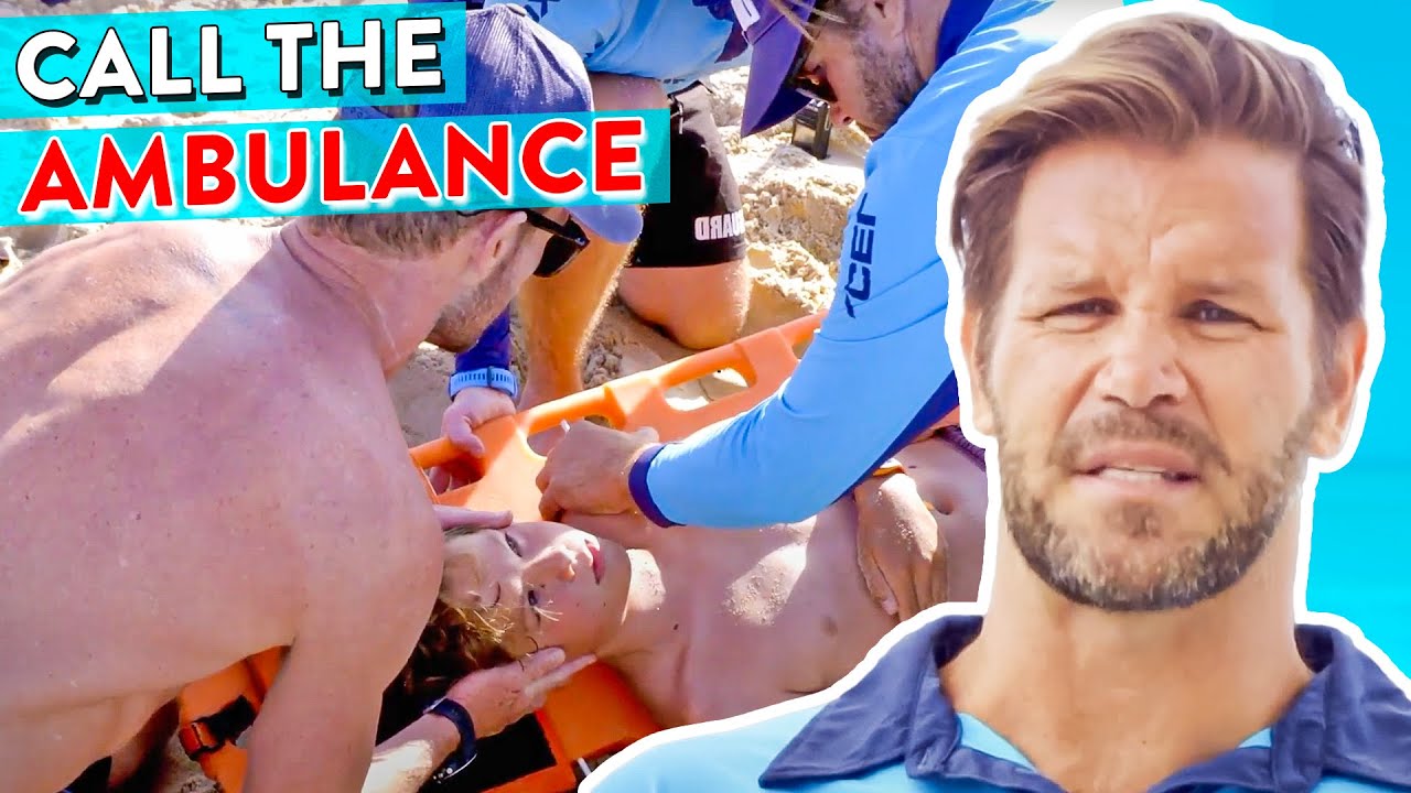 Father Freaks Out Over Son's Neck Injury