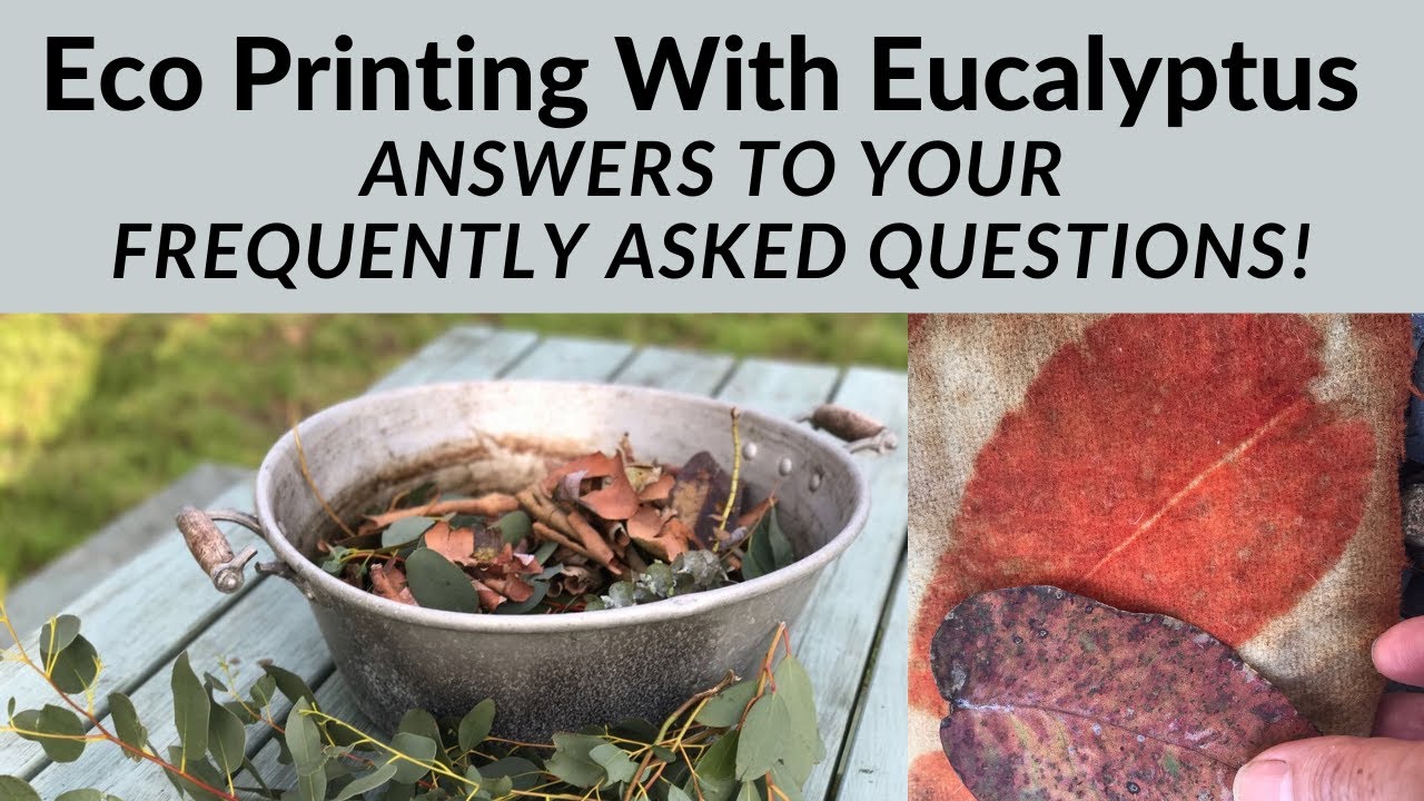Eco Printing in the 'Dirty Pot'- your top questions answered!