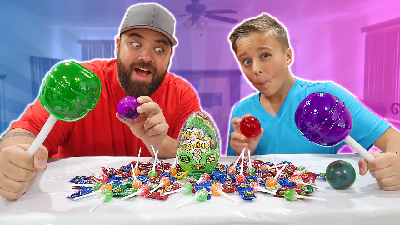 How to Make a World Record Giant Sour Warheads