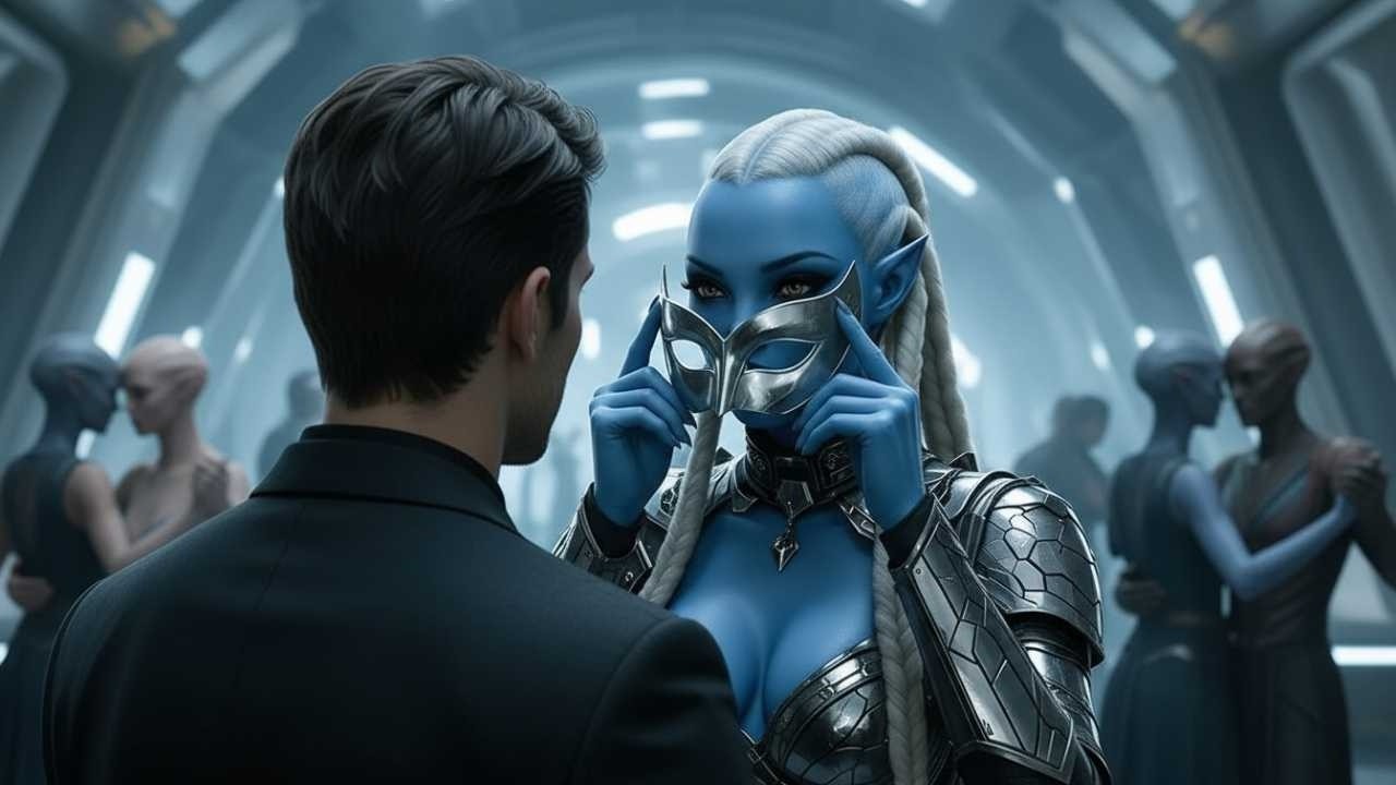 I Danced With a Masked Alien Woman...When Her Mask Fell, She Was the Empress