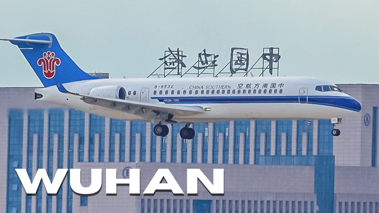 🇨🇳✈️ NONSTOP AIR TRAFFIC MADNESS! 20 Minutes at Wuhan Tianhe (WUH/ZHHH)