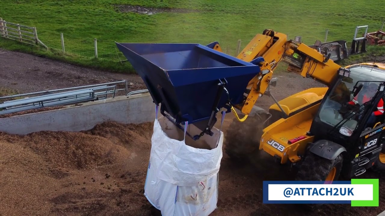 Attach2UK Bagging Bucket in action