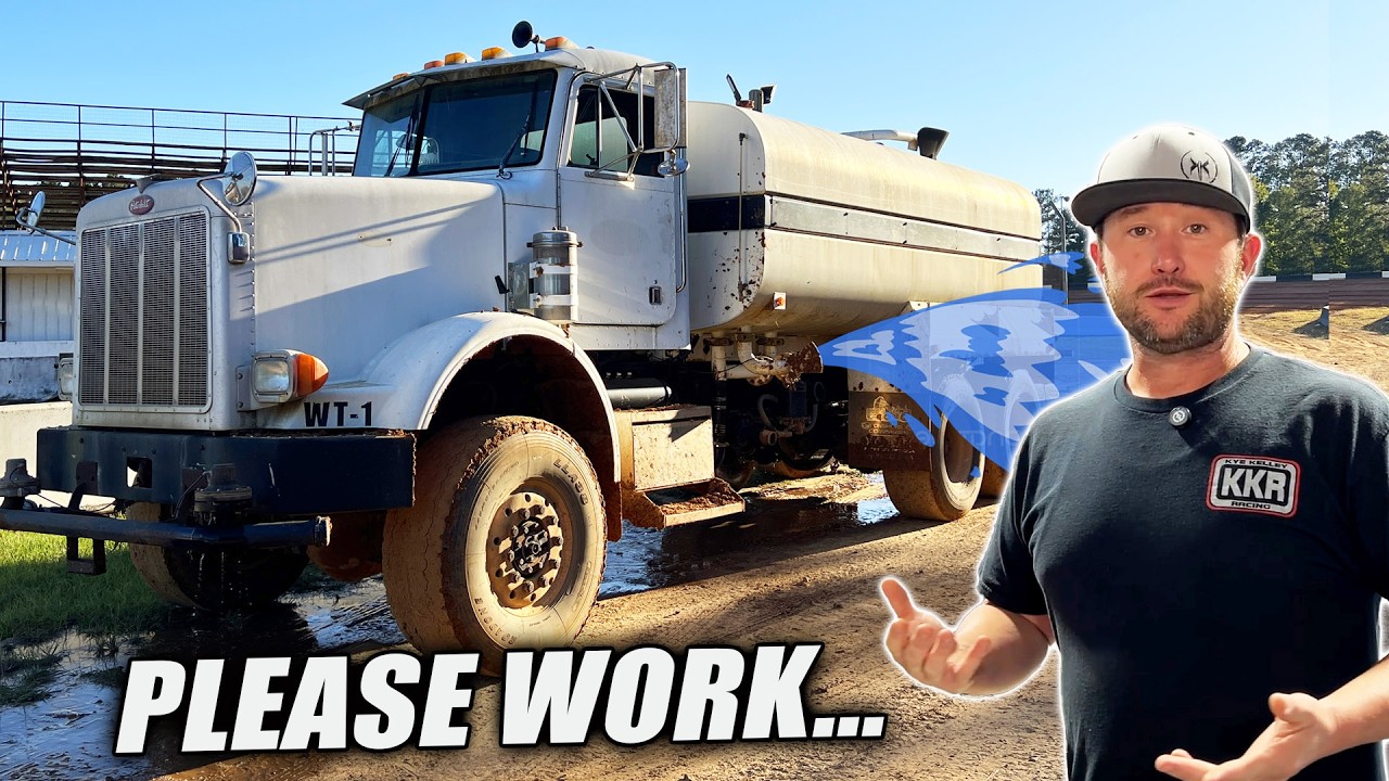 We NEED This Water Truck to Work For the Dirt Track