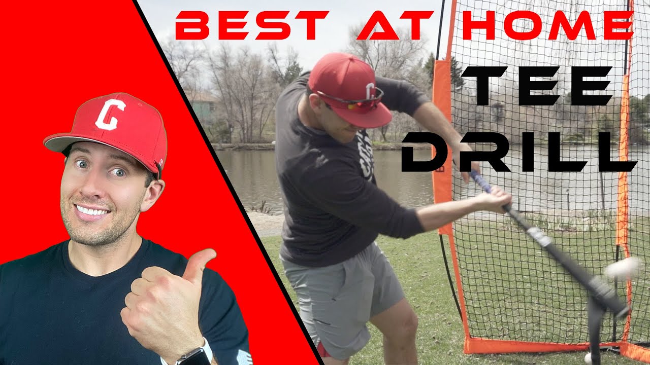 BEST AT HOME HITTING DRILL - The Split Grip Swing Hold Quarantine Drill