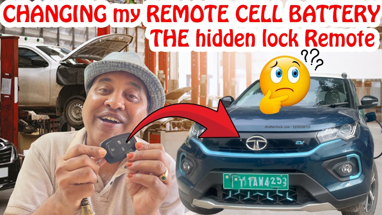 👉 உடைத்து தான் எடுக்கணும்? | Nexon Ev Remote Key Battery Replace || E-Wheeler ||#evnews