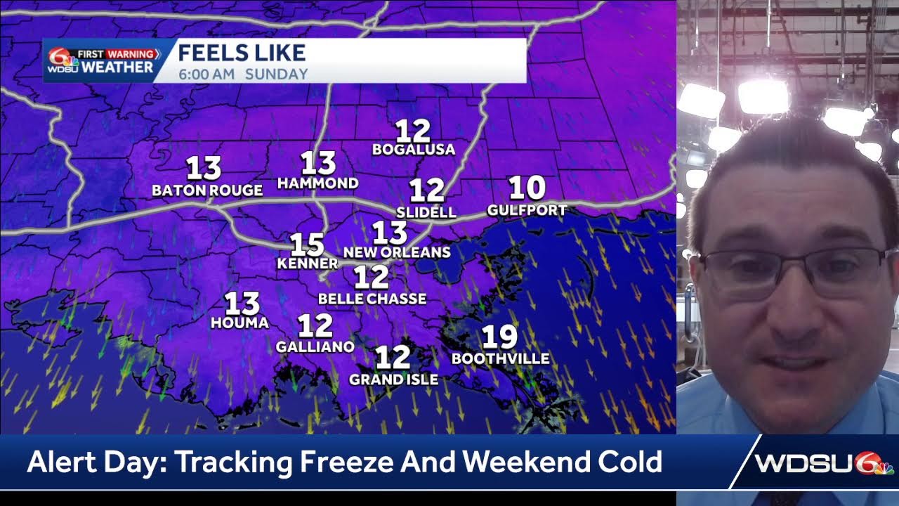 Live: Cold Temperatures And Freeze Update