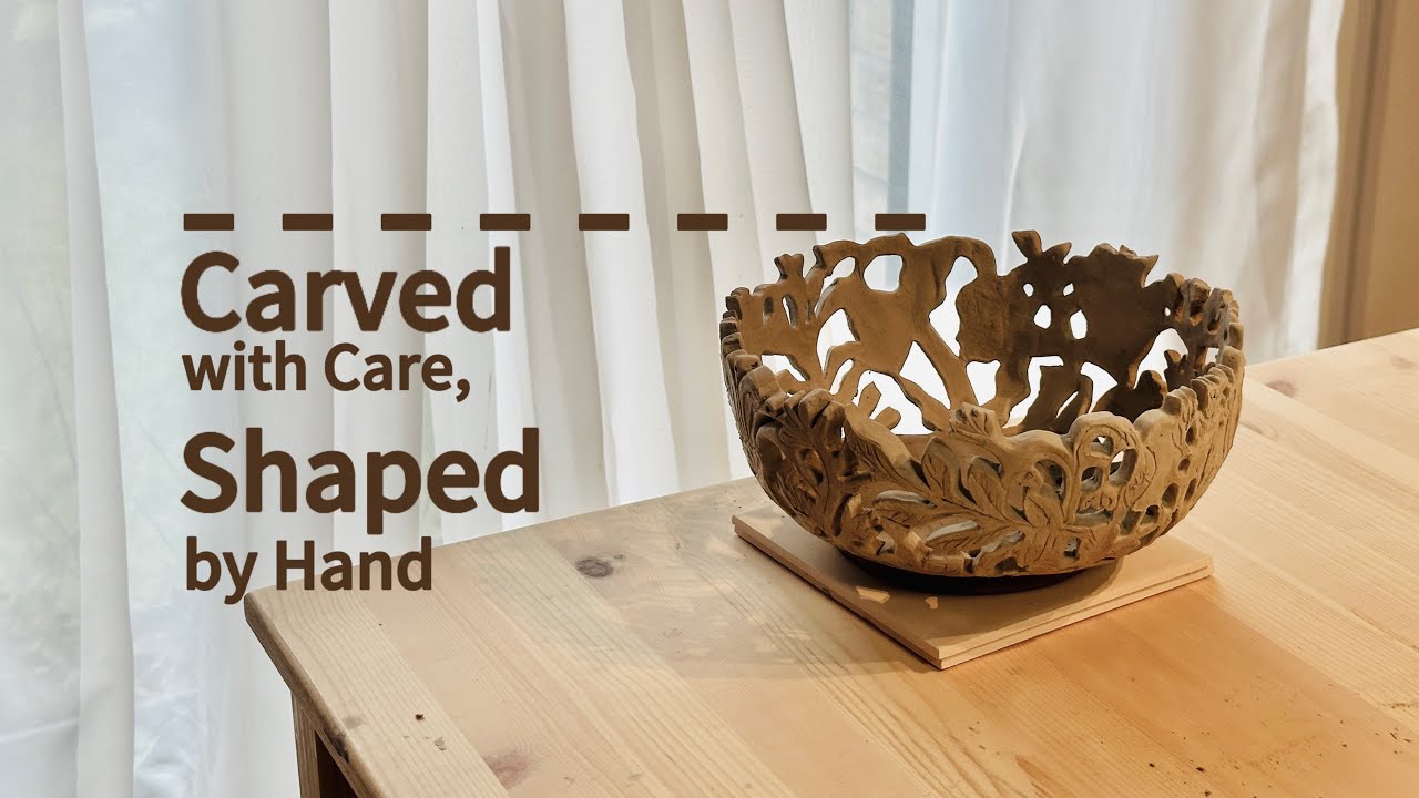 A Bowl Beyond Function&mdash;Hand-Carved with Emotion