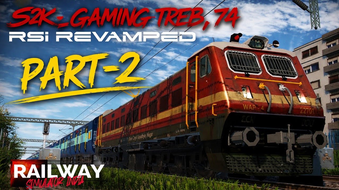 Early Journey (Part 2)| Early Passenger SF EXP|Railway Simulator India|Use 🎧❤️‍🔥| Loco Pilot 😎