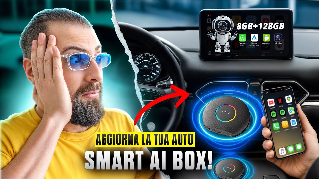 Atoto Cb6 Trasforma il sistema multimediale della tua auto