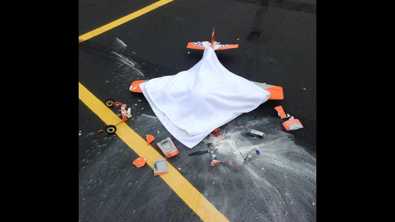 Extra 300 crash RC Heli Nation Style