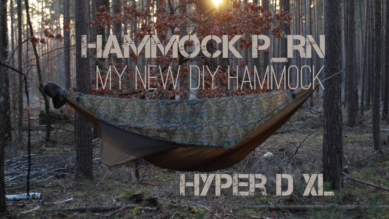 DIY Hammock with integrated bugnet /HyperD XL