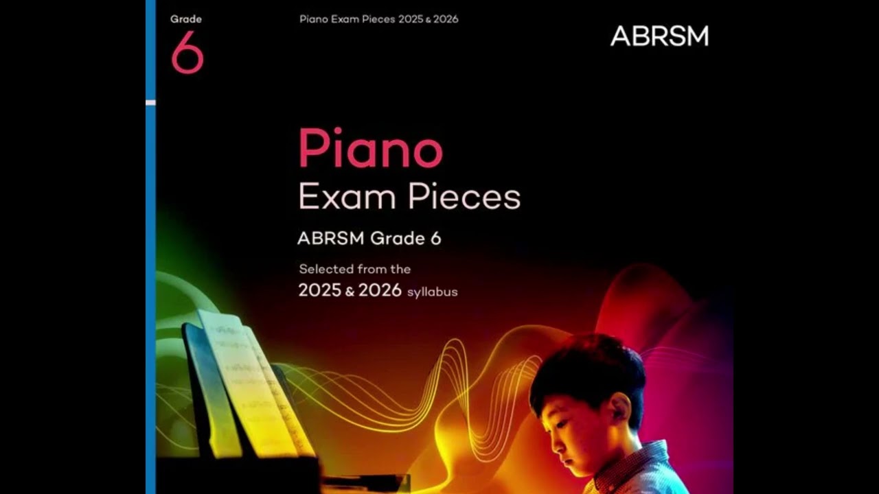 ABRSM Piano Grade 6 2025-2026 A12 Allegretto by Lindeman