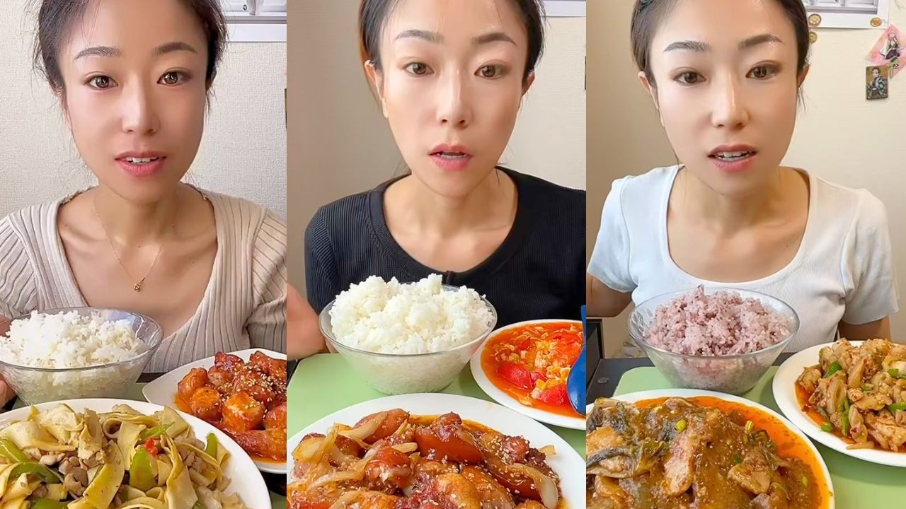 Chinese Home-Cooked Food Mukbang | Realistic Eating Sounds No Talking #504