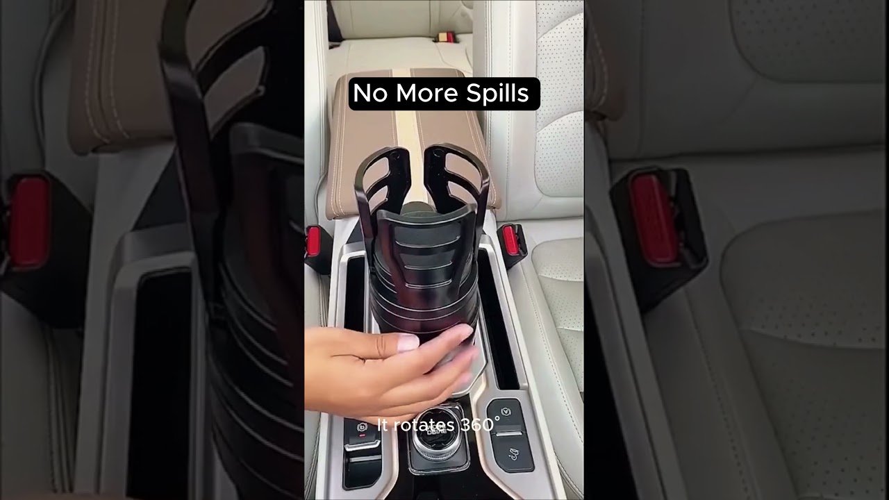 Only 1 cup holder in your car? This gadget gives you 3 &mdash; instantly!