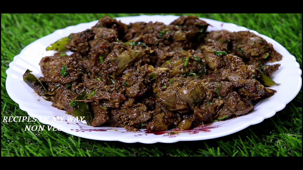 ஈரல் வறுவல் - LIVER FRY - CHICKEN LIVER FRY - கோழி ஈரல் வறுவல் - CHICKEN LIVER - PEPPER LIVER