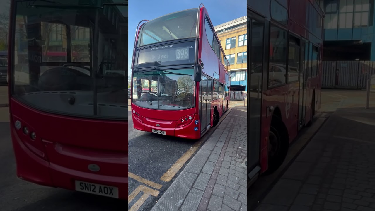 First time seeing Enviro 400 on 398?! (Sullivan buses - first journey since London withdrawal)