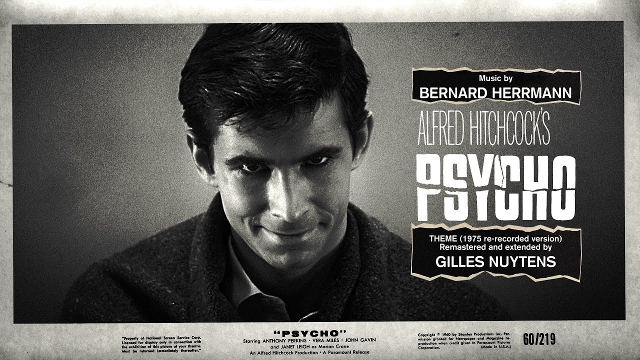 Bernard Herrmann: Psycho Theme (1975 Re-recorded Version) [Extended & Remastered by Gilles Nuytens]