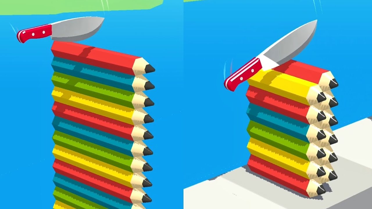 Slice It All Gameplay! Satisfying and Relaxing ASMR Slicing Video