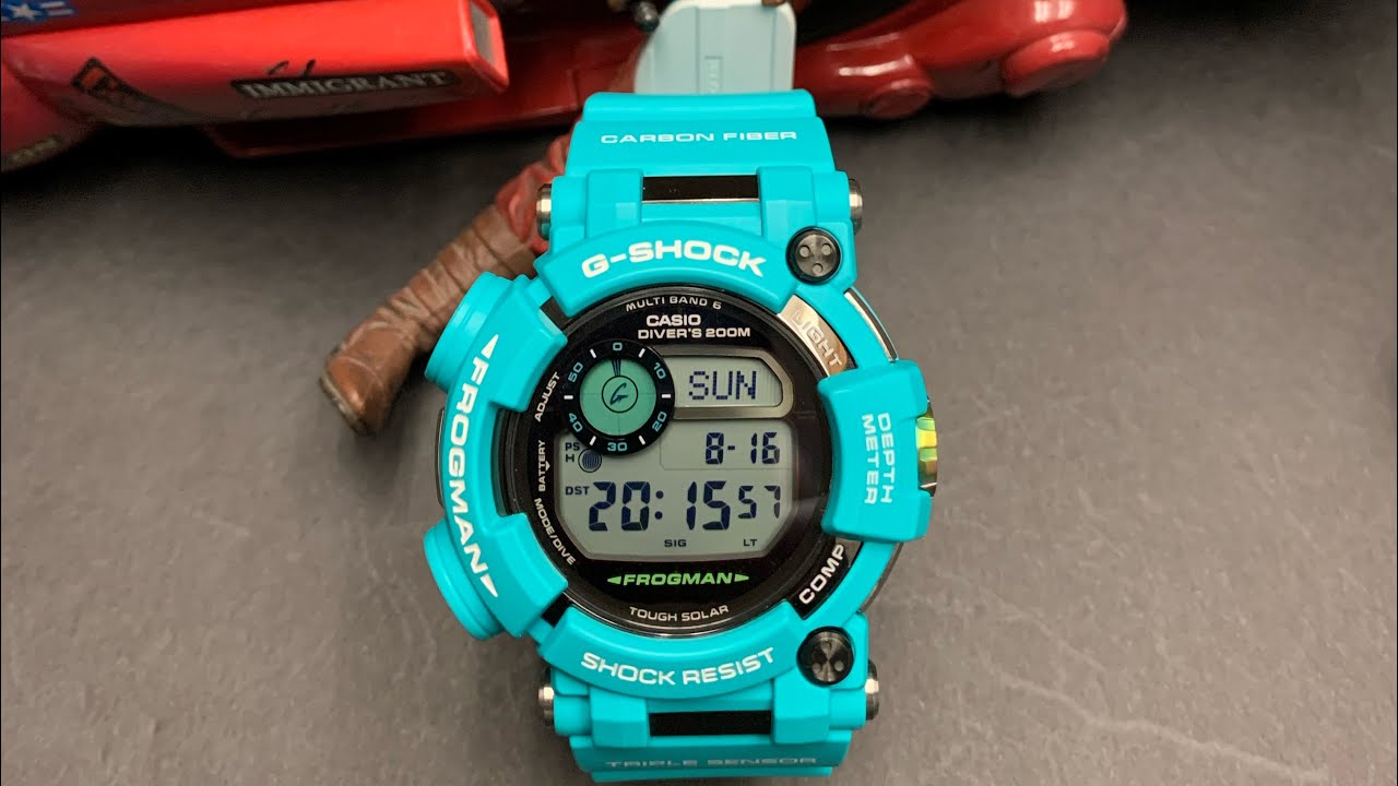 G‑Shock Frogman GWF‑D1000MB‑3JF “Maintaining Tiffany