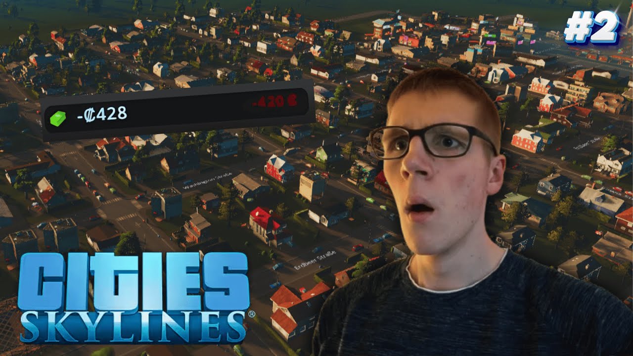 😧🤨 Meine STADT ist PLEITE! | Cities: Skylines #2