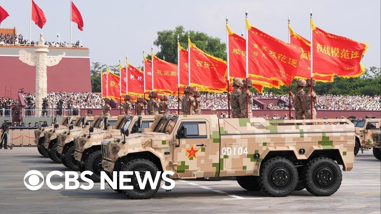 The message behind China's massive military parade