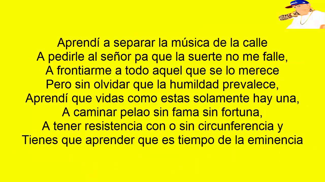 Aprendí a vivir Lele Ft Taito la eminencia LETRA