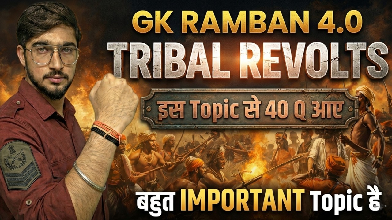 TRIBAL REVOLTS | GK Ramban 4.0 Batch | Eduquity Pattern Based