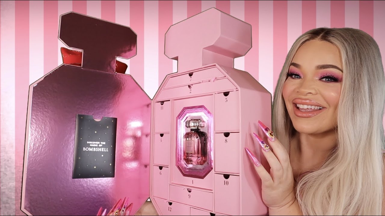 ASMR Opening Victoria's Secret Advent Calendar (Limited Edition) | Perfumes, Lip Glosses, Candles