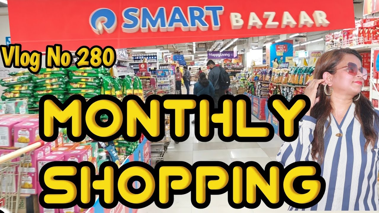 Smart Bazaar Se Monthly Shopping 😳 Bill Dekh Kar Shock Lag Gaya! #vlog 