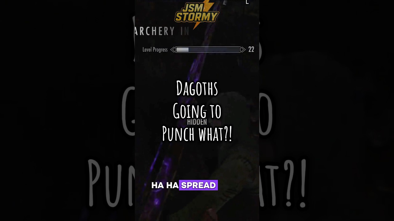 Dagoth going to punch what?! #dagothur #dagoth #skyrim #shorts