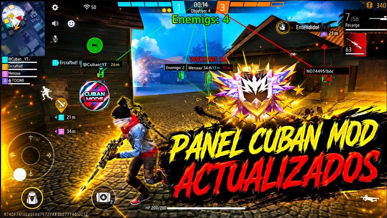 🔴 HOW TO DOWNLOAD UPDATED CUBAN MOD APK 9.0 ANTI-BAN FREE FIRE 🔥 FREE PANEL FOR ANDROID ✅