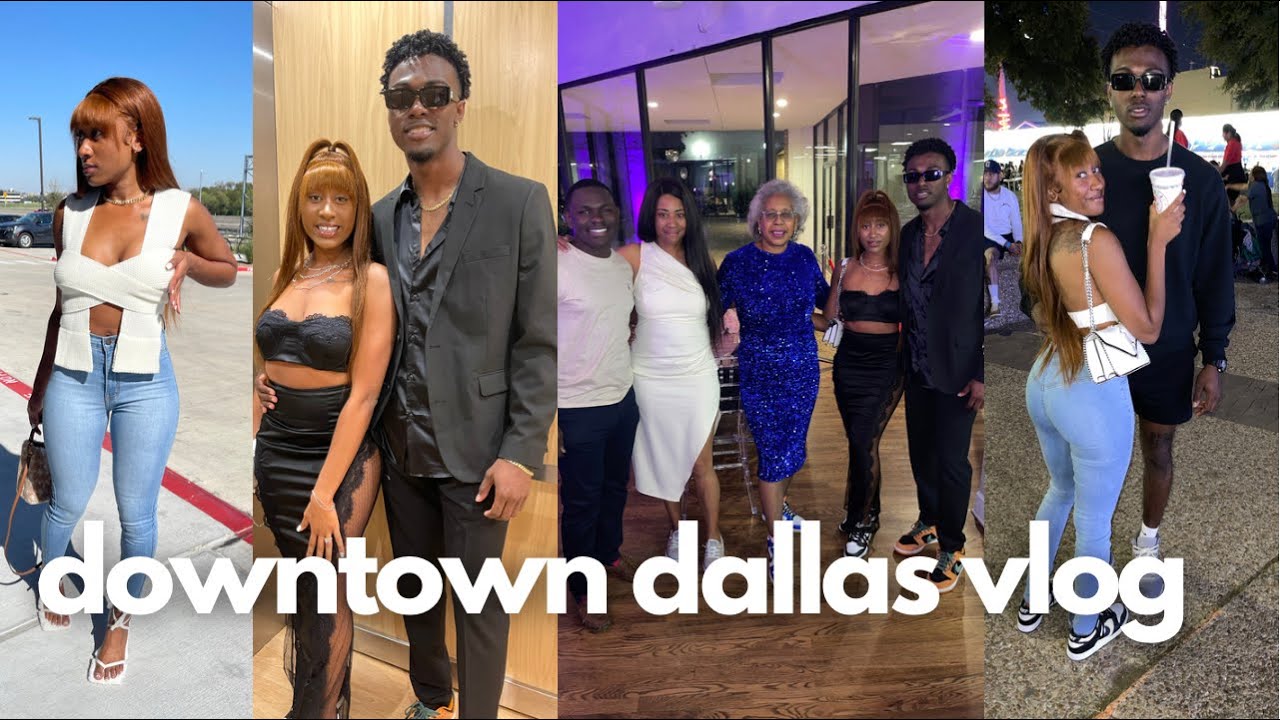 Downtown Dallas Vlog | sneaker ball, trues kitchen & cocktail, state fair &more💕