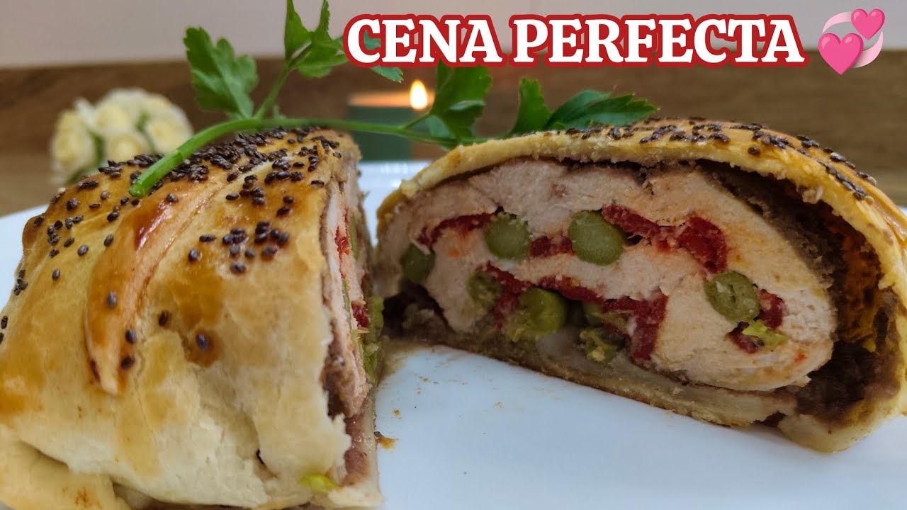 SORPRENDE en SAN VALENTÍN con este WELLINGTON de pollo y espárragos 💞
