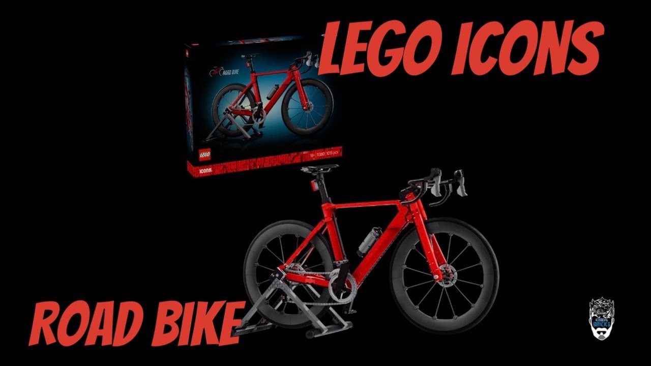 LEGO ICONS Road Bike  #lego #cycling #grandfondo #tourdefrance 