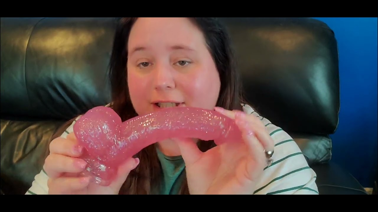 Ruusumaa Pink Glitter Soft Sulicone Dildo w/ Suction Cup Review