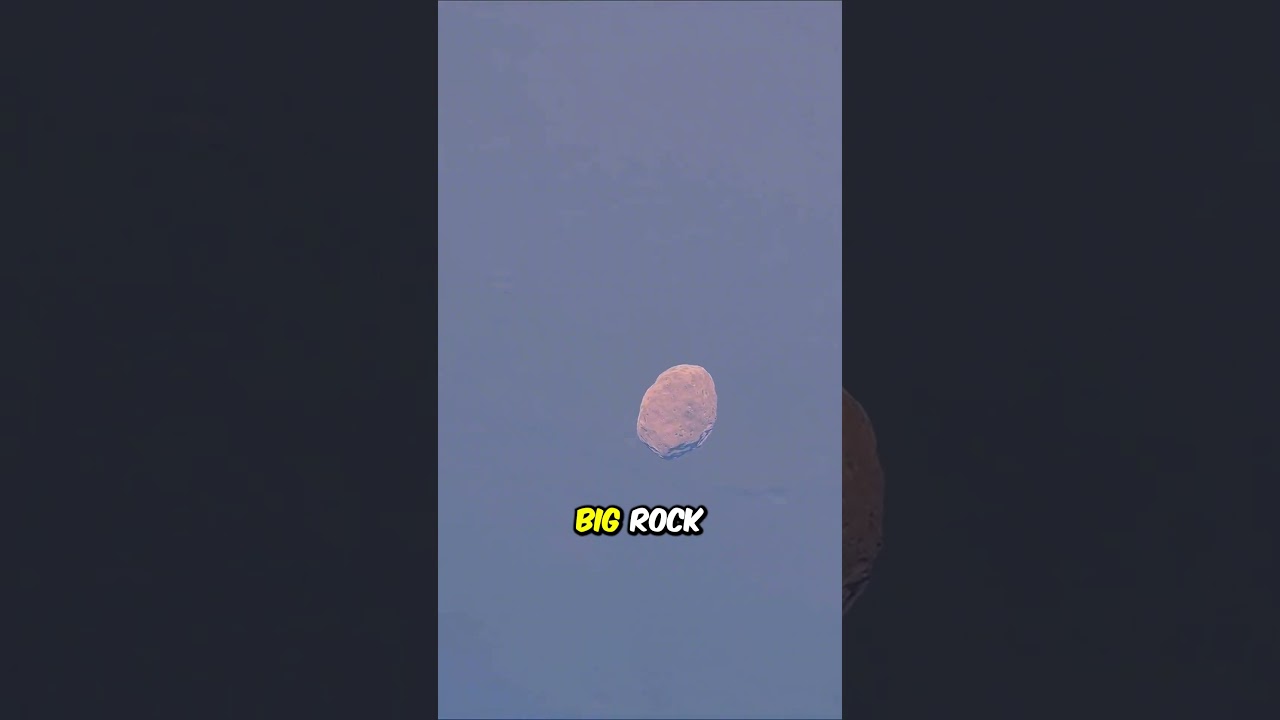 Insane Quality Zoom of a Rock Infront of the Moon (@littleredriding) #shorts