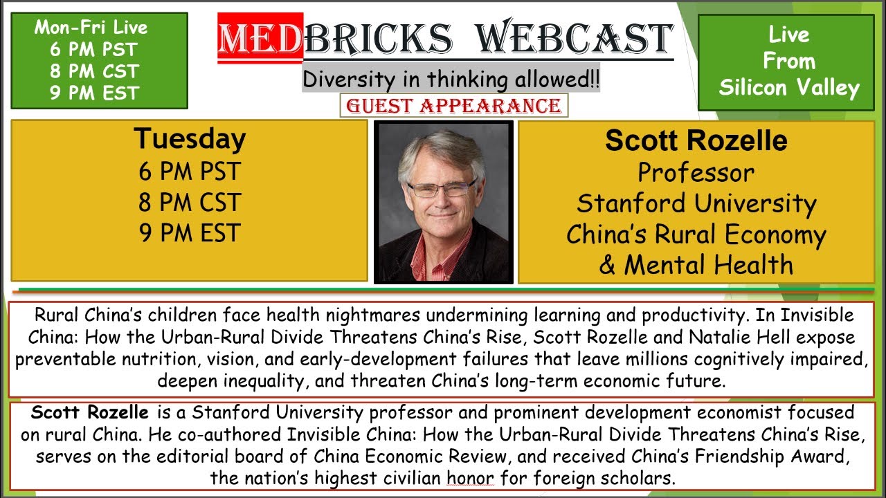 Scott Rozelle - Professor Stanford University