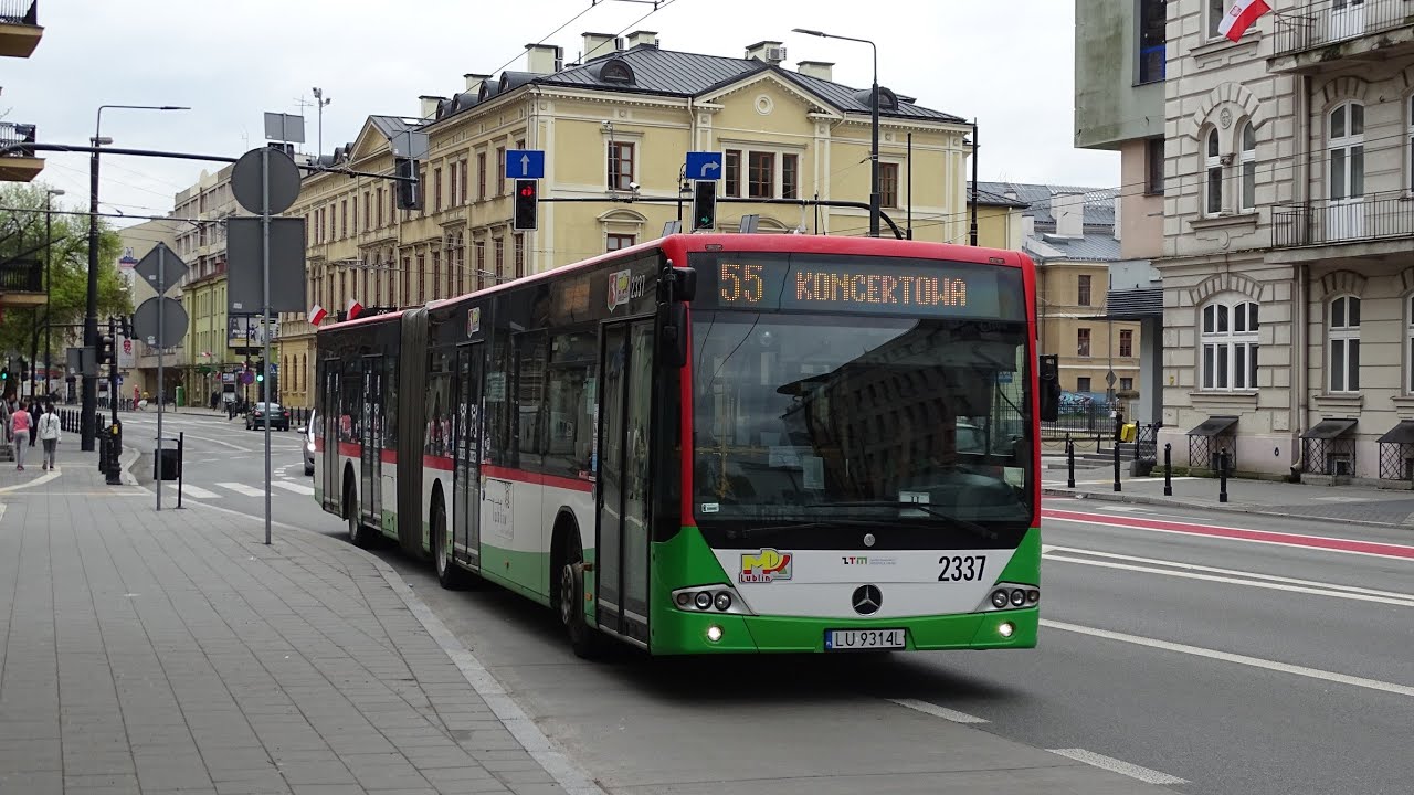 Mercedes-Benz Conecto G #2337, MPK Lublin (Przejazd, 55) 🎶ZF