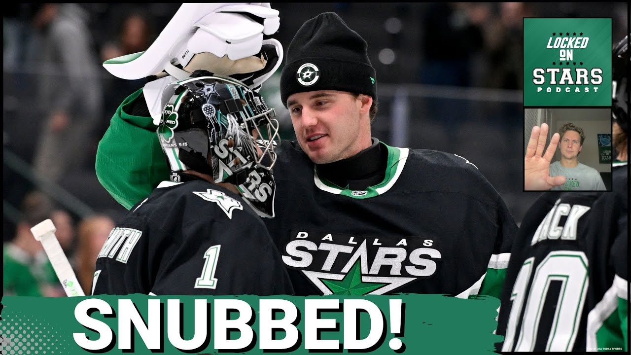 OUTRAGE: Dallas Stars Fans REACT as Jake Oettinger and Casey DeSmith Left OUT of Elite NHL Tandems!