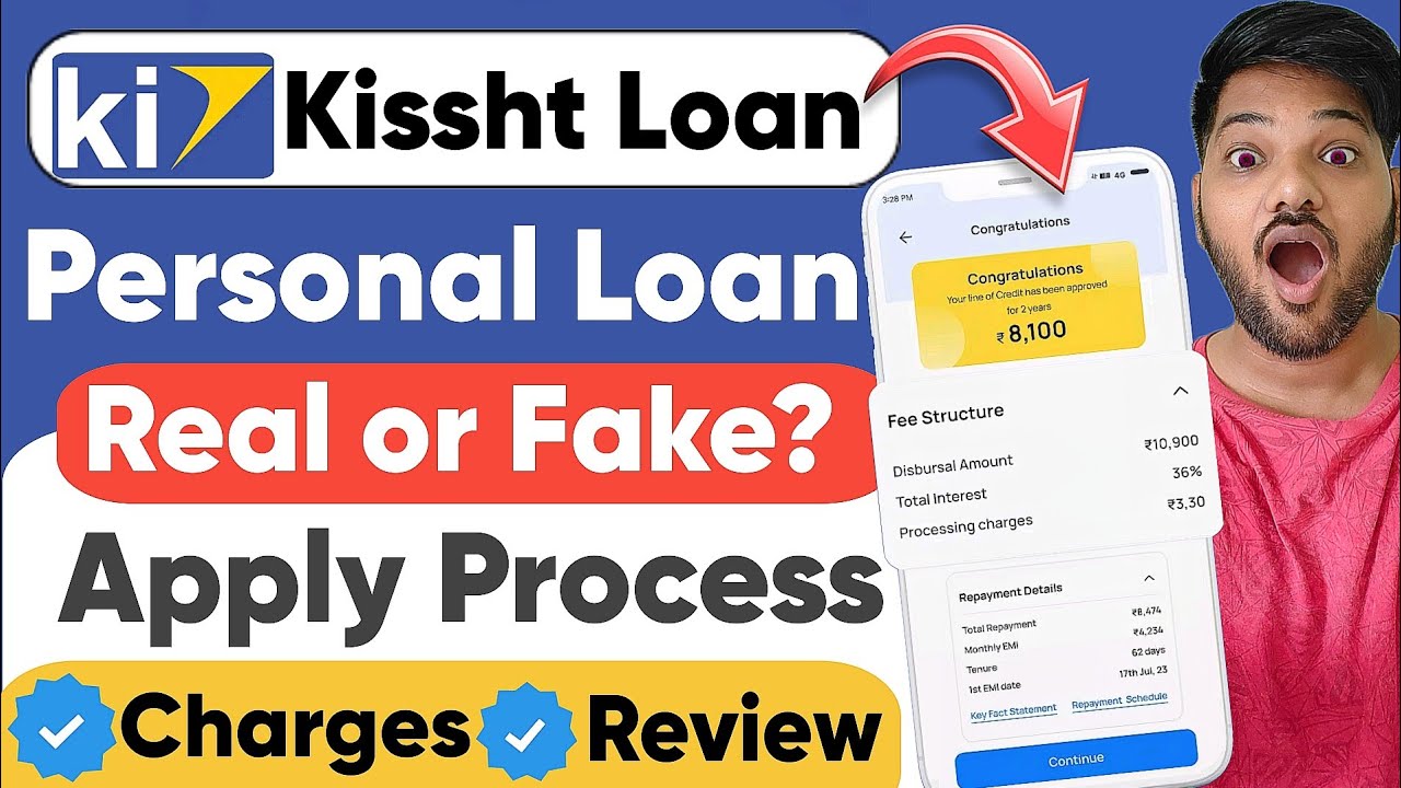 Kissht : New Loan App 2025 | Kissht Loan App Real or Fake?| Kissht App Review 2025| Loan Upto 5 Lakh