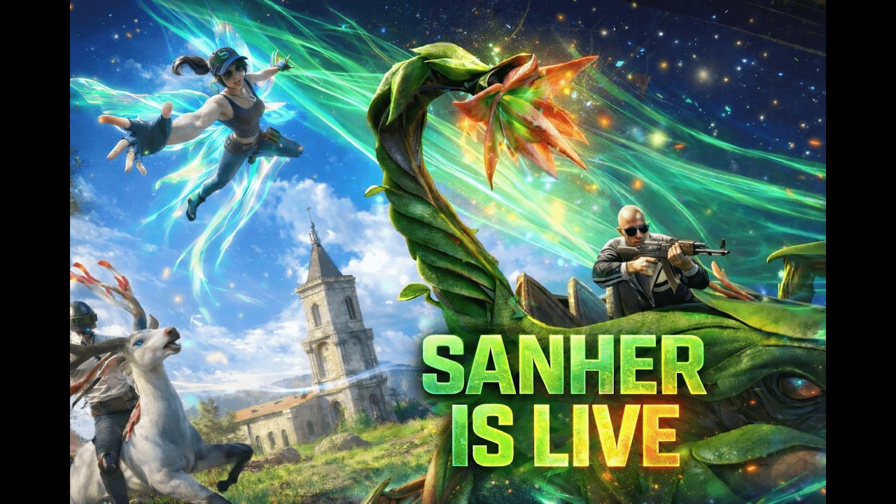 BGMI Live with Sanher Gaming  #bgmilive #shortlive #bgmiindia